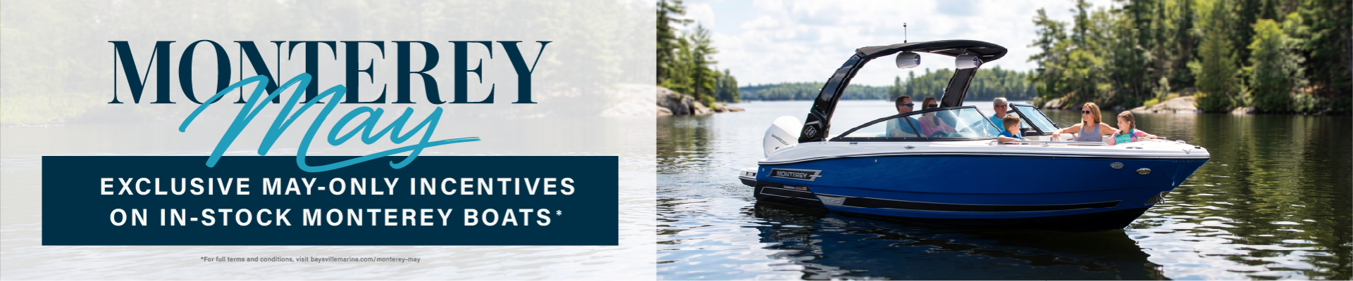 Monterey May at Baysville Marina Terms
